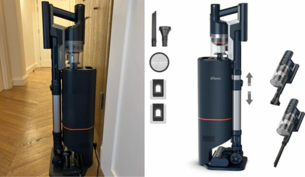 Ultenic FS1 vacuum cleaner on a wooden floor