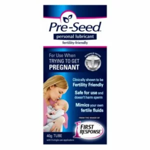 A product image of Pre-Seed personal lubricant