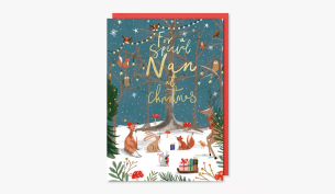 Special Nan Forest Christmas Card