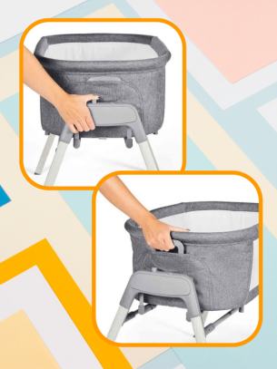 Ickle Bubba Drift Gliding Crib