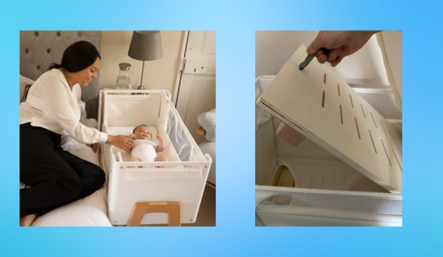 Gaia Hera Bedside Crib²