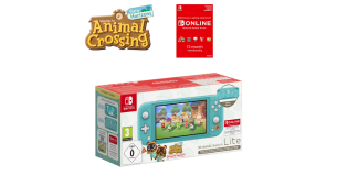 Nintendo Switch Lite Animal Crossing: New Horizons Timmy & Tommy Aloha Edition