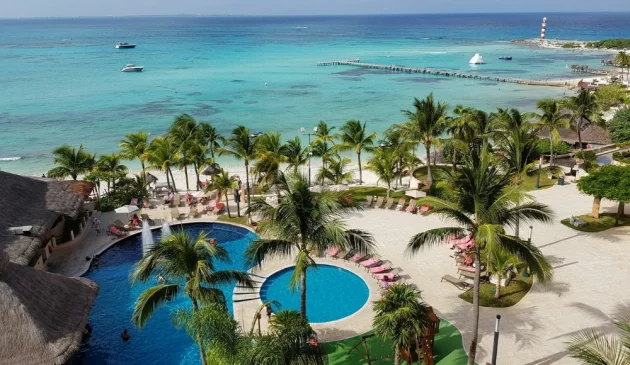 Cancun beachfront