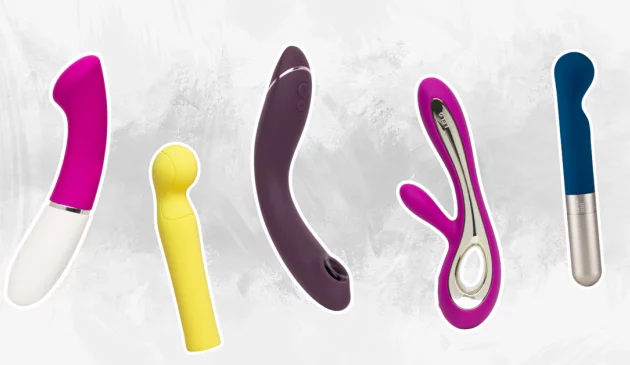 A collage of the best G spot vibrators from the LELO, Smile Makers, Womanizer and more