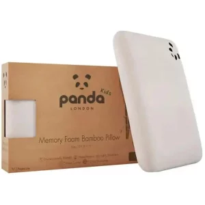 Panda London Toddler Memory Foam Pillow with Bamboo Cover