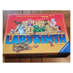 Labyrinth board game real image showing box