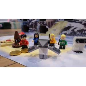 LEGO Harry Potter advent calendar in testing - close up of first 10 surprises