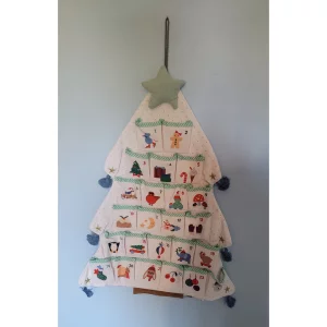 JoJo Maman Bebe hanging advent calendar in testing