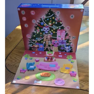 Littlest Pet Shop Holiday Advent Calendar in testing - before opening