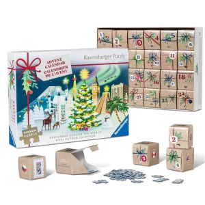 Ravensburger puzzle advent calendar stock image