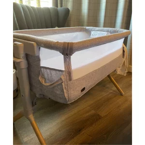 Chicco Next2Me Armonia Bedside Crib in testing
