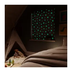 Night Glow in the Dark Flame Retardant Blackout