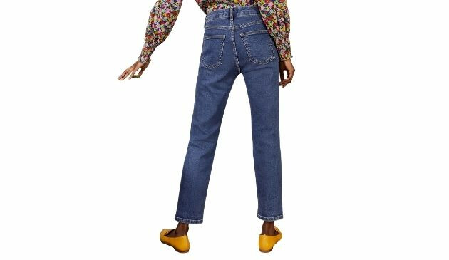 Boden Slim Straight Ankle Jeans