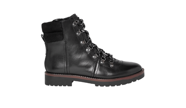 M&S Leather Hiker Ankle Boot
