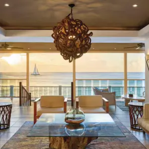 Waves Hotel & Spa lounge area