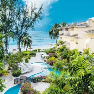 Bougainvillea Barbados aerial view