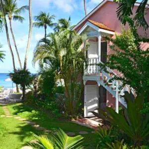 Cobblers Cove garden path to sea