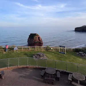 Ladram Bay Holiday Park, Devon review image of bay