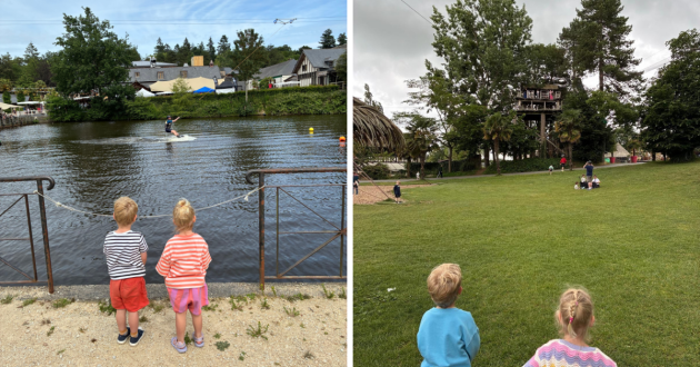 Eurocamp Domaine des Ormes review image wakeboarding and zip lining