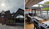Winchester Hotel & Spa hero image featuring tester photo of exterior hotel and outdoor dining area