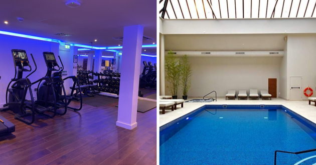 Winchester Hotel & Spa review image of gym and pool