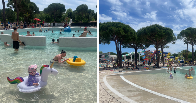 Eurocamp Union Lido Mare review image featuring pools