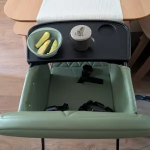 Ickle Bubba Flip Magic Fold Highchair review image shown from above