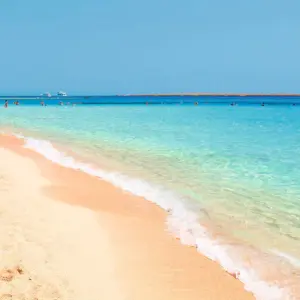 Shoreline along Hurghada, Egypt