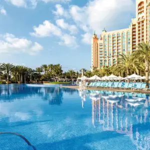 Pool complex at Atlantis, The Palm, Dubai