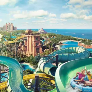 Waterpark onsite at Atlantis Hotel, The Palm, Dubai
