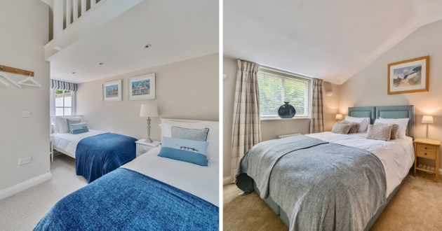 The Orangery holiday cottage review bedrooms