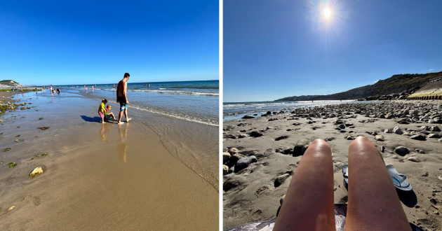 The Orangery holiday cottage review Sandy beach