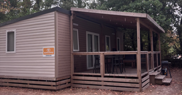 Eurocamp La Garangeoire review image showing Premium lodge