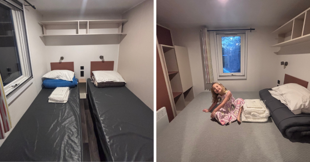 Eurocamp La Garangeoire review image showing Premium accommodation bedrooms