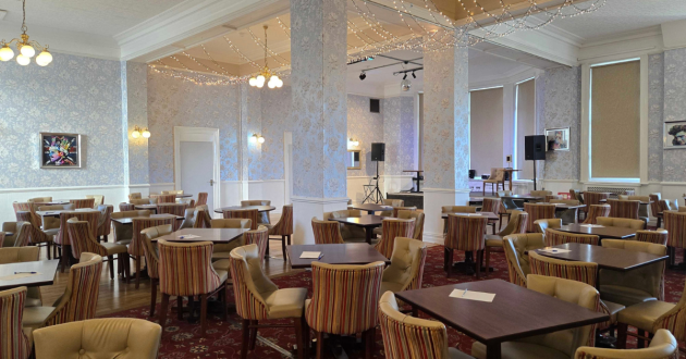 Inside the Belmont Suite at the Esplanade Hotel Scarborough