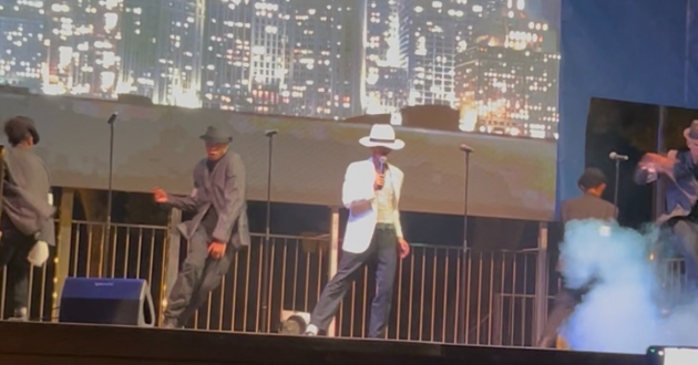 Michael Jackson tribute at Vilanova Park Eurocamp