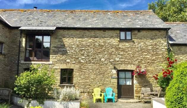 Picture of one of Polean Farm's cottages.