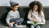 Children reading