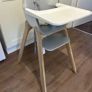 UPPAbaby Ciro highchair review image showing chair in testing