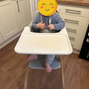 UPPAbaby Ciro highchair review image with baby