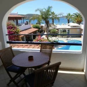 Uzhan Beach Hotel balcony