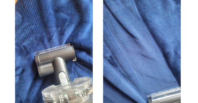 Vax homepro pet vacuum cleaner motorised pet tool on blanket