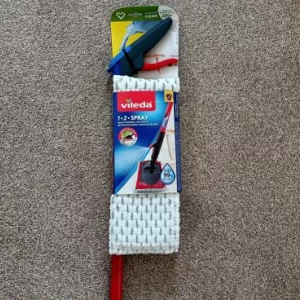 Vileda 1-2 Spray Microfibre Flat Spray Mop