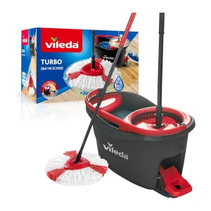 Vileda Turbo Microfibre Mop and Bucket Set