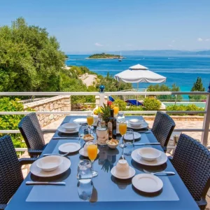 Villa Avgerini Paxos terrace