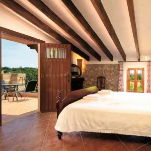 Bedroom at Villa Mala Garba in Mallorca