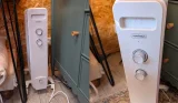 Vonhaus 1500W 7 fin oil filled radiator in home office