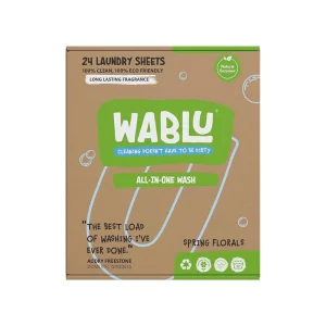 WABLU Spring Florals Laundry Detergent Sheets