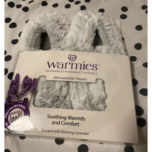 Warmies Fully Heatable Slippers Scented with French Lavender