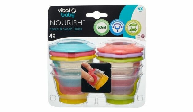 Vital baby nourish pots
